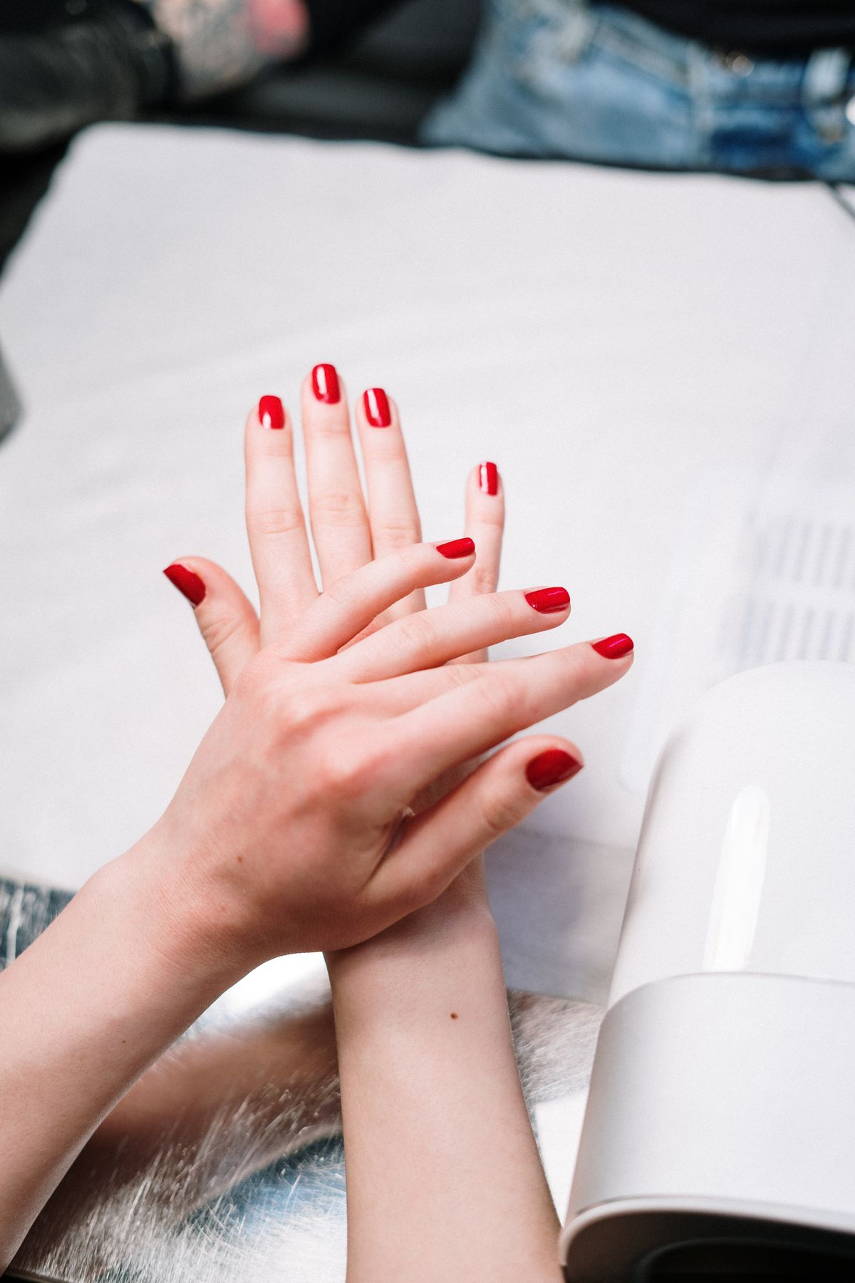 Gel set at Maverick Nails, Chicago
